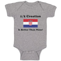 1 2 Croatian Is Better than None! Flag of Croatian