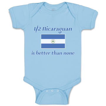 Baby Clothes Nicaraguan Is Better than None National Flag Usa Baby Bodysuits