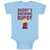 Baby Clothes Daddy's Brewing Buddy Baby Bodysuits Boy & Girl Cotton