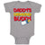 Baby Clothes Daddy's Drinking Buddy with Baby's Feeding Bottle Baby Bodysuits