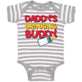 Baby Clothes Daddy's Drinking Buddy with Baby's Feeding Bottle Baby Bodysuits