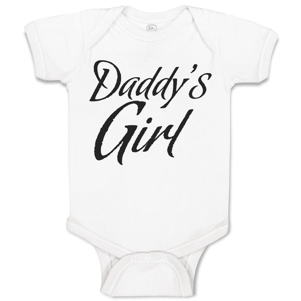 Baby Clothes Daddy's Girl Baby Bodysuits Boy & Girl Newborn Clothes Cotton