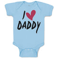 Baby Clothes I Love Daddy Baby Bodysuits Boy & Girl Newborn Clothes Cotton