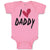 Baby Clothes I Love Daddy Baby Bodysuits Boy & Girl Newborn Clothes Cotton