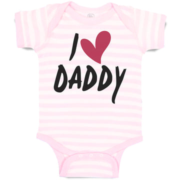 Baby Clothes I Love Daddy Baby Bodysuits Boy & Girl Newborn Clothes Cotton