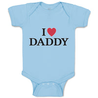 Baby Clothes I Love Daddy Baby Bodysuits Boy & Girl Newborn Clothes Cotton