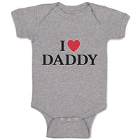 Baby Clothes I Love Daddy Baby Bodysuits Boy & Girl Newborn Clothes Cotton