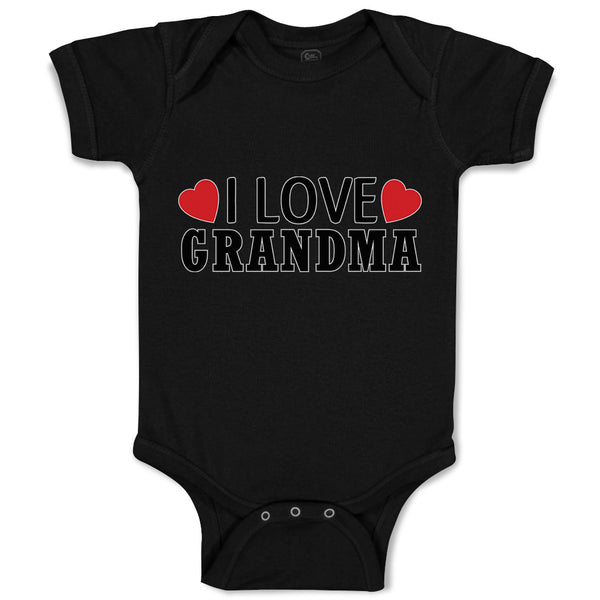 Baby Clothes I Love Grandma Baby Bodysuits Boy & Girl Newborn Clothes Cotton