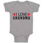 Baby Clothes I Love Grandma Baby Bodysuits Boy & Girl Newborn Clothes Cotton