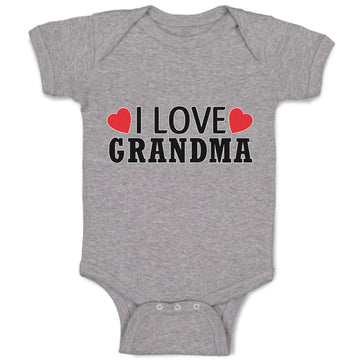 Baby Clothes I Love Grandma Baby Bodysuits Boy & Girl Newborn Clothes Cotton