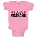 Baby Clothes I Love Grandma Baby Bodysuits Boy & Girl Newborn Clothes Cotton