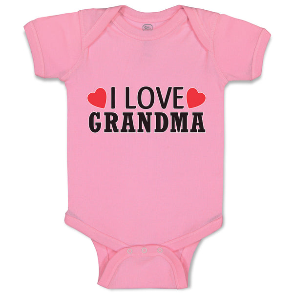 Baby Clothes I Love Grandma Baby Bodysuits Boy & Girl Newborn Clothes Cotton