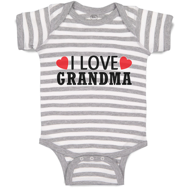 Baby Clothes I Love Grandma Baby Bodysuits Boy & Girl Newborn Clothes Cotton