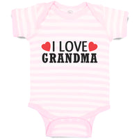 Baby Clothes I Love Grandma Baby Bodysuits Boy & Girl Newborn Clothes Cotton