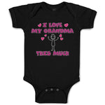 Baby Clothes I Love My Grandma This Much Baby Bodysuits Boy & Girl Cotton