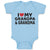 Baby Clothes I Love My Grandpa & Grandma Baby Bodysuits Boy & Girl Cotton