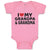 Baby Clothes I Love My Grandpa & Grandma Baby Bodysuits Boy & Girl Cotton