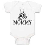 Baby Clothes I Love My Mommy with Dollar Chain Baby Bodysuits Boy & Girl Cotton