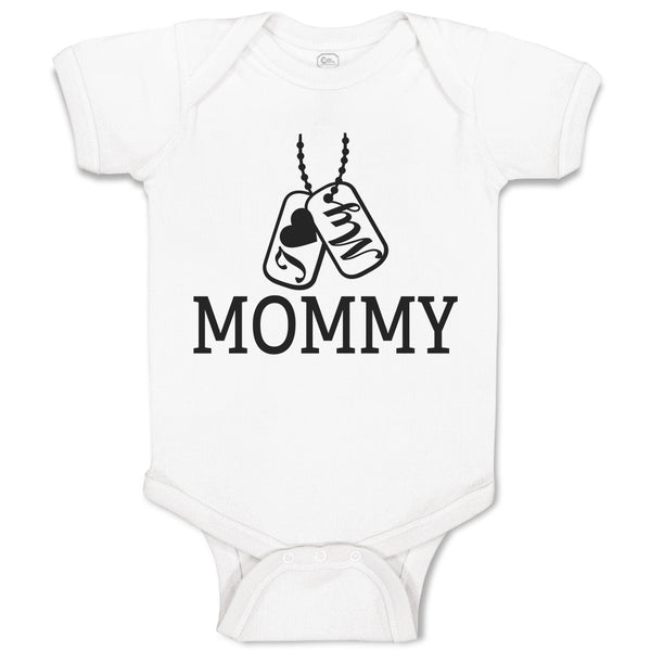 Baby Clothes I Love My Mommy with Dollar Chain Baby Bodysuits Boy & Girl Cotton