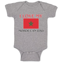 I Love My Moroccan Dad and An National Flag