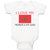 Baby Clothes I Love My Moroccan Dad and An National Flag Baby Bodysuits Cotton