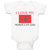 Baby Clothes I Love My Moroccan Dad and An National Flag Baby Bodysuits Cotton