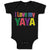 Baby Clothes I Love My Yaya Baby Bodysuits Boy & Girl Newborn Clothes Cotton