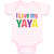 Baby Clothes I Love My Yaya Baby Bodysuits Boy & Girl Newborn Clothes Cotton