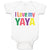 Baby Clothes I Love My Yaya Baby Bodysuits Boy & Girl Newborn Clothes Cotton