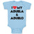 Baby Clothes I Love My Abuela & Abuelo Baby Bodysuits Boy & Girl Cotton