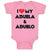 Baby Clothes I Love My Abuela & Abuelo Baby Bodysuits Boy & Girl Cotton