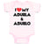 Baby Clothes I Love My Abuela & Abuelo Baby Bodysuits Boy & Girl Cotton