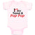 Baby Clothes I Love My Nana & Pop Pop Baby Bodysuits Boy & Girl Cotton