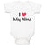 Baby Clothes I Love My Nina Baby Bodysuits Boy & Girl Newborn Clothes Cotton