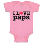 Baby Clothes I Love Papa Baby Bodysuits Boy & Girl Newborn Clothes Cotton