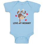 Baby Clothes Love My Mommy Baby Bodysuits Boy & Girl Newborn Clothes Cotton