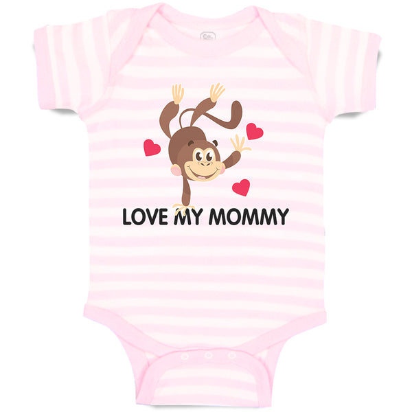 Baby Clothes Love My Mommy Baby Bodysuits Boy & Girl Newborn Clothes Cotton