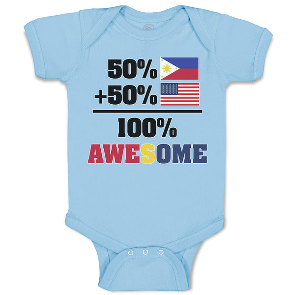 50% + 50% 100% Awesome