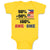 Baby Clothes 50% + 50% 100% Awesome Baby Bodysuits Boy & Girl Cotton