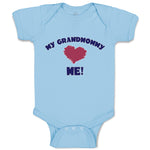 Baby Clothes My Grandmommy Me! Baby Bodysuits Boy & Girl Newborn Clothes Cotton