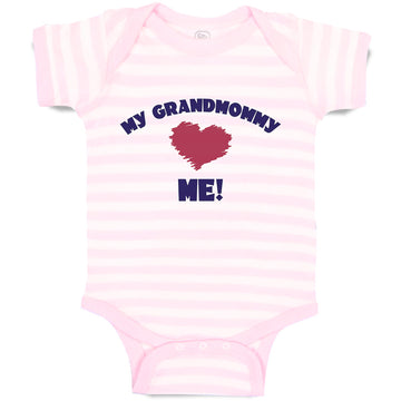 Baby Clothes My Grandmommy Me! Baby Bodysuits Boy & Girl Newborn Clothes Cotton