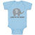 Baby Clothes Loved by My Nanny An Elephant Baby Bodysuits Boy & Girl Cotton