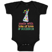 Baby Clothes Lots Love Science Laboratory Test Colourful Little Hearts Cotton