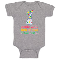 Baby Clothes Lots Love Science Laboratory Test Colourful Little Hearts Cotton