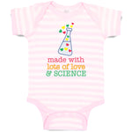 Baby Clothes Lots Love Science Laboratory Test Colourful Little Hearts Cotton