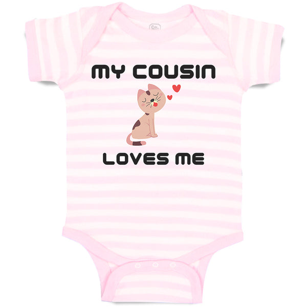 Baby Clothes My Cousin Loves Me Baby Bodysuits Boy & Girl Newborn Clothes Cotton