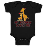 Baby Clothes My Peepaw Loves Me An Giraffe Loves Baby Bodysuits Cotton