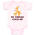 Baby Clothes My Peepaw Loves Me An Giraffe Loves Baby Bodysuits Cotton