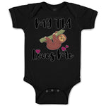 Baby Clothes My Tia Loves Me Baby Bodysuits Boy & Girl Newborn Clothes Cotton