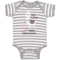 Baby Clothes This Llama Loves Her Grandma Domestic Animal Baby Bodysuits Cotton